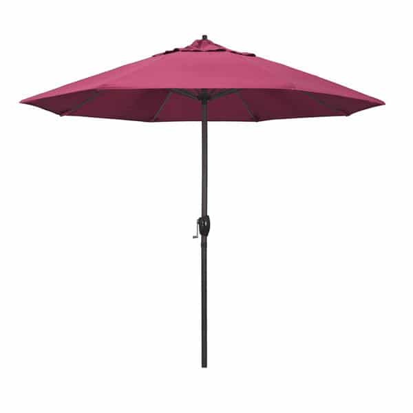 9 Casa Series Patio Umbrella  Sunbrella   Hot Pink Fabric 