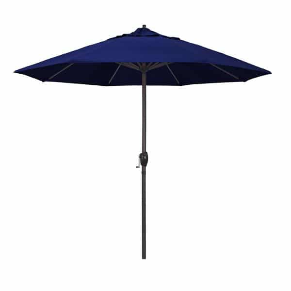 9 Casa Series Patio Umbrella  Sunbrella   True Blue Fabric 