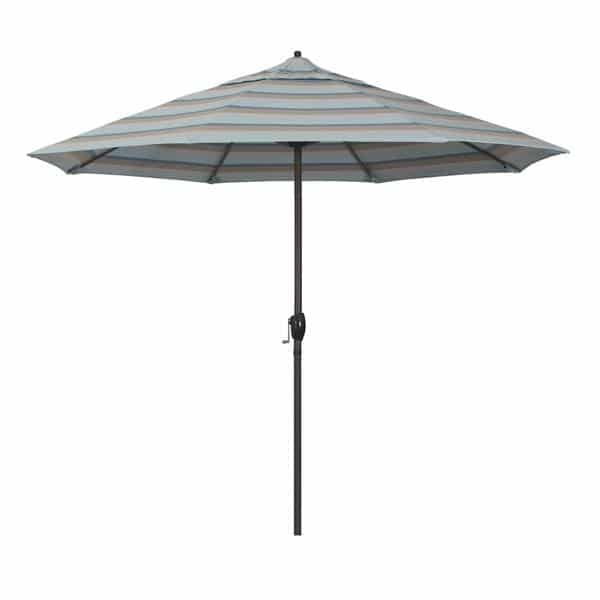 9 Casa Series Patio Umbrella  Sunbrella   Gateway Mist Fabric 