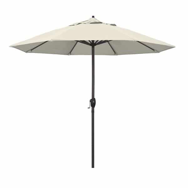 9 Casa Series Patio Umbrella  Olefin Beige Fabric 