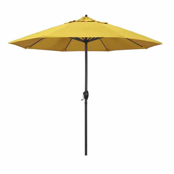 9 Casa Series Patio Umbrella  Olefin Lemon Fabric 