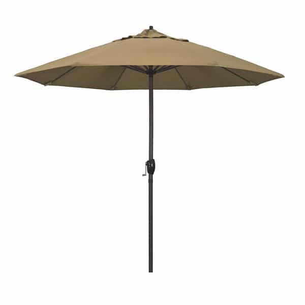 9 Casa Series Patio Umbrella  Olefin Straw Fabric 