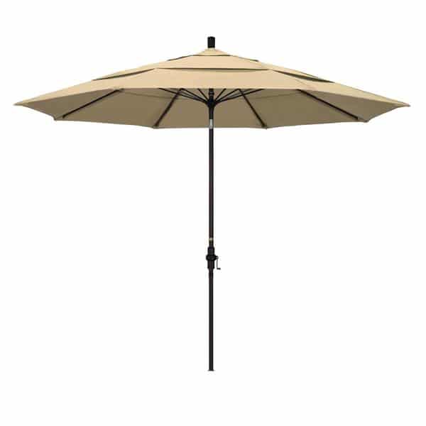 11 Sun Master Series Patio Umbrella With Olefin Antique Beige Fabric 