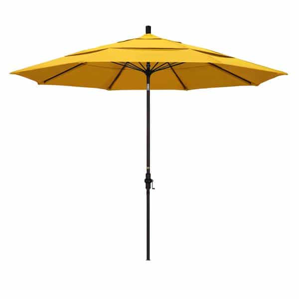11 Sun Master Series Patio Umbrella With Olefin Lemon Fabric 