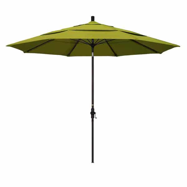 11 Sun Master Series Patio Umbrella With Pacifica Ginkgo Fabric 