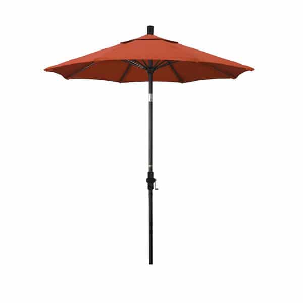 7.5 Sun Master Series Patio Umbrella With Olefin Sunset Fabric 