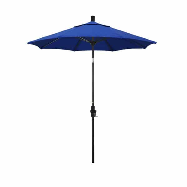 7.5 Sun Master Series Patio Umbrella With Pacifica Pacific Blue Fabric 