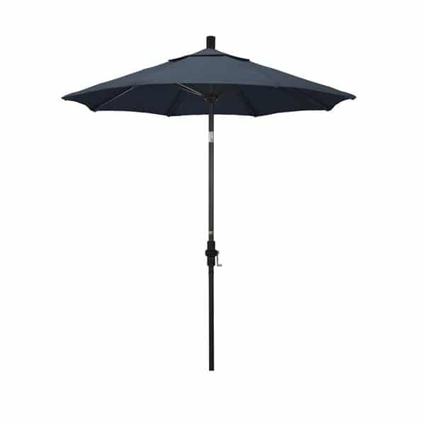 7.5 Sun Master Series Patio Umbrella With Pacifica Sapphire Fabric 