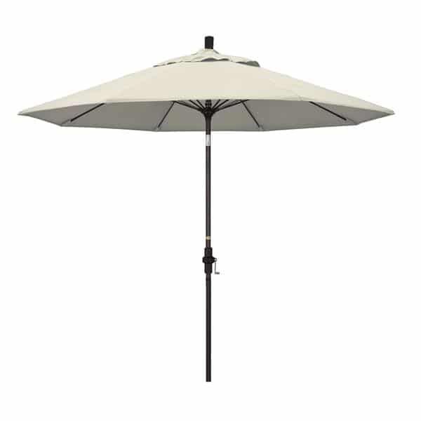 9 Sun Master Series Patio Umbrella With Olefin Beige Fabric 
