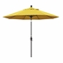 9' Sun Master Series Patio Umbrella With Olefin Lemon Fabric