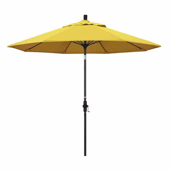 9 Sun Master Series Patio Umbrella With Olefin Lemon Fabric 