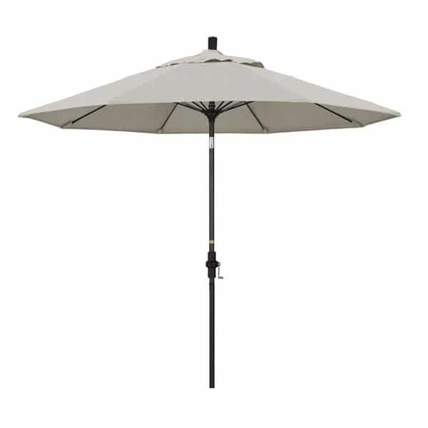 9 Sun Master Series Patio Umbrella With Olefin Woven Granite Fabric 