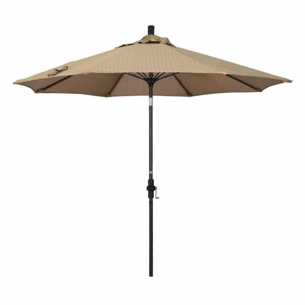9 Sun Master Series Patio Umbrella With Olefin Terrace Sequoia Fabric 