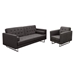 Opus Convertible Tufted Sofa with Chair Set of Two - DIA3029