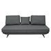 Dolce Grey Lounge Seating Platform with Moveable Backrest Supports - DIA3081
