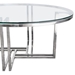 Deko Stainless Steel Round Cocktail Table - DIA3088