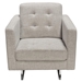 Opus Tufted Chair in Barley Fabric - DIA3121