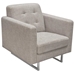 Opus Tufted Chair in Barley Fabric - DIA3121
