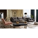 Vantage Right Faced 2-Piece Sectional in Iron Grey Fabric with Brushed Metal Legs - DIA3127