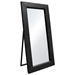 Luxe Free-Standing Mirror with Locking Easel Mechanism in Black - DIA3154