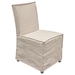 Sonoma 2-Pack Dining Chairs with Wood Legs and Sand Linen Removable Slipcover - DIA3227