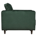 Juniper Tufted Chair in Hunter Green Velvet - DIA3258