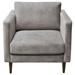 Sage Chair in Champagne Grey Velvet - DIA3269