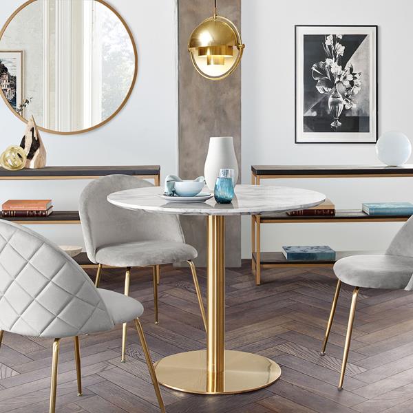 Stella 36 Inch Round Dining Table, 36 Inch Round Dining Table And Chairs