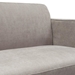 Blair Sofa in Grey Fabric with Curved Wood Leg Detail - DIA3290