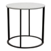 Surface Round End Table with Engineered Marble Top - DIA3323