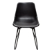 Camden Dining Chair in Genuine Black Leather - DIA3336