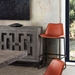 Camden Bar Height Chair in Genuine Clay Leather - DIA3338
