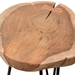 Joss Natural Acacia One of a Kind Live Edge Accent Table - DIA3345