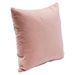 Set of Two 16-Inch Square Accent Pillows in Blush Pink Velvet - DIA3415