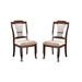 Gemini Transitional Padded Side Chairs - Set of Two - FOA1083