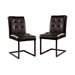 Cascannon Rustic Tufted Side Chairs - Set of Two - FOA1100