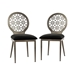 Villio Contemporary Steel Side Chairs - Set of Two - FOA1103