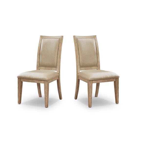 Edgewater Padded Side Chairs - Set of Two 