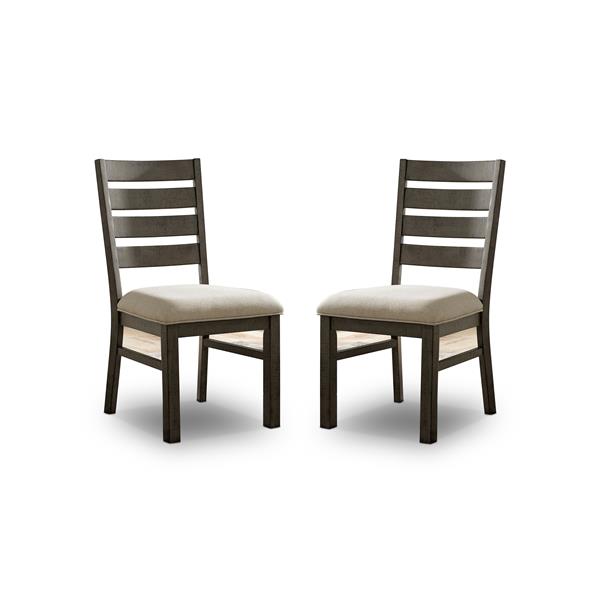 Volney Ladder Back Side Chairs - Set of Two 
