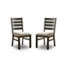 Volney Ladder Back Side Chairs - Set of Two - FOA1114