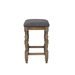 Weighton Padded Counter Height Stools in Antique Oak - Set of Two - FOA1129