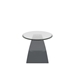 Pelletoni Glass Top Coffee Table in Gray - FOA1136