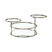 Felix Contemporary Glass Round Swivel Coffee Table - FOA1160