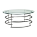 Odis Contemporary Glass Top Coffee Table - FOA1161