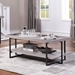 Humere Tray Top Coffee Table in Antique Gray - FOA1164