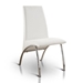 Bectel Contemporary Padded Side Chairs in White - Set of Two - FOA1198