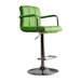 Witmer Contemporary Height Adjustable Bar Stool - Green - FOA1229