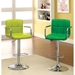 Witmer Contemporary Height Adjustable Bar Stool - Lime - FOA1231
