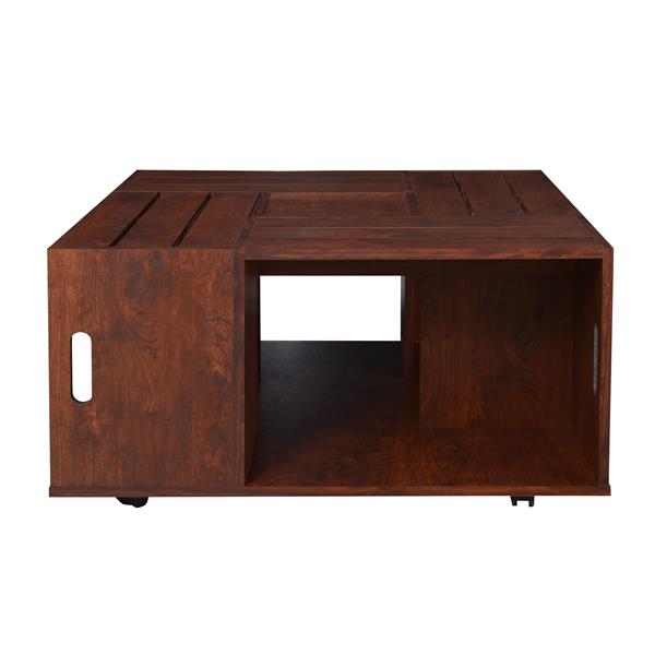 Halinski Contemporary Open Shelf Coffee Table 