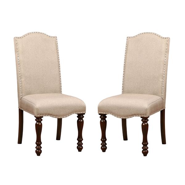Roselyn Cottage Nail head Trim Dining Chairs - Set of Two 